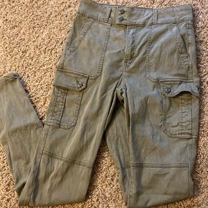 AE super high rise cargo pants